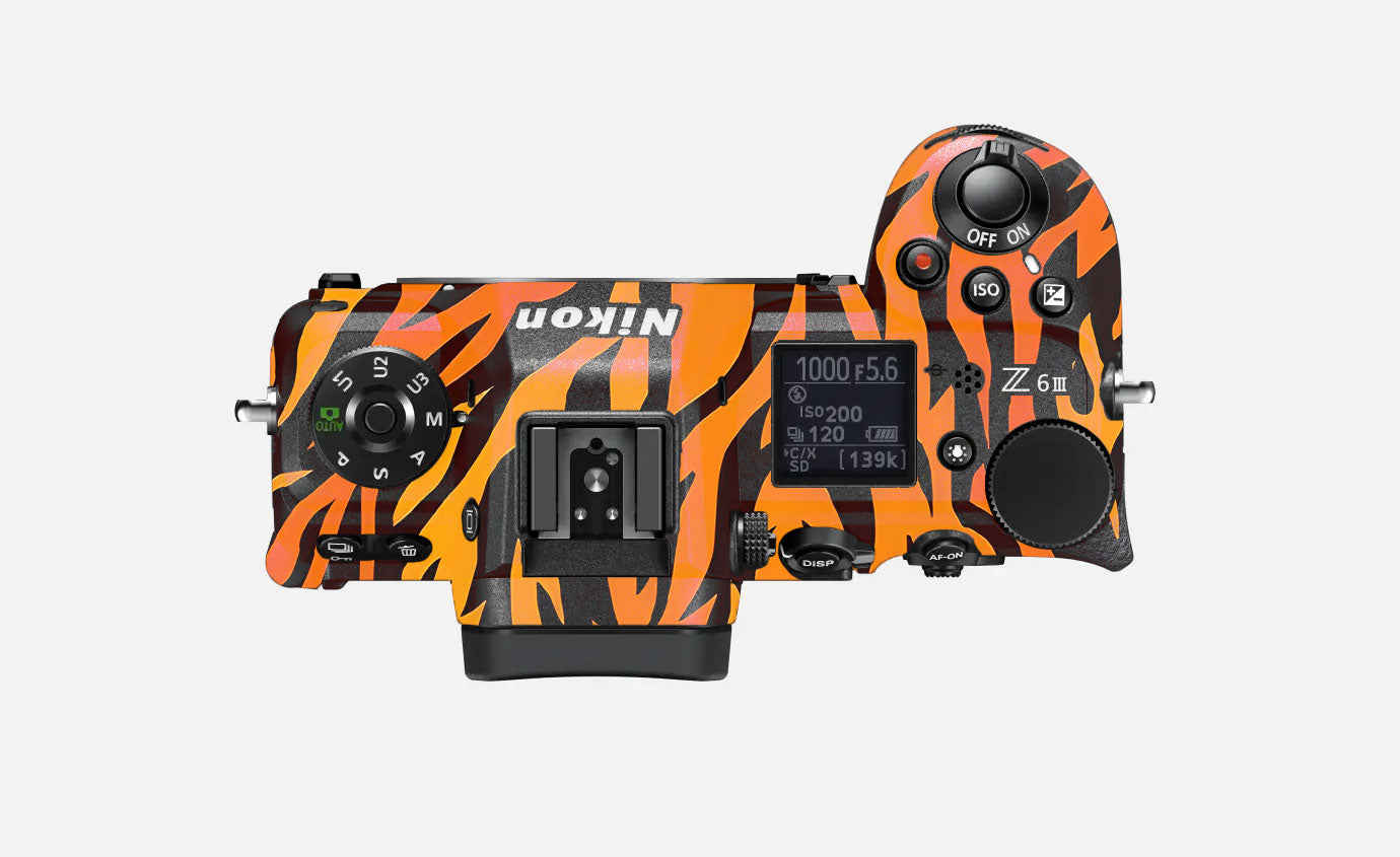 Wild Tiger Stripes Nikon Z6 III Camera Skin