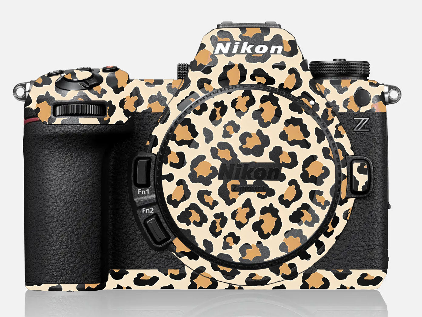 Sandy Leopard Spots Nikon Z6 III Camera Skin