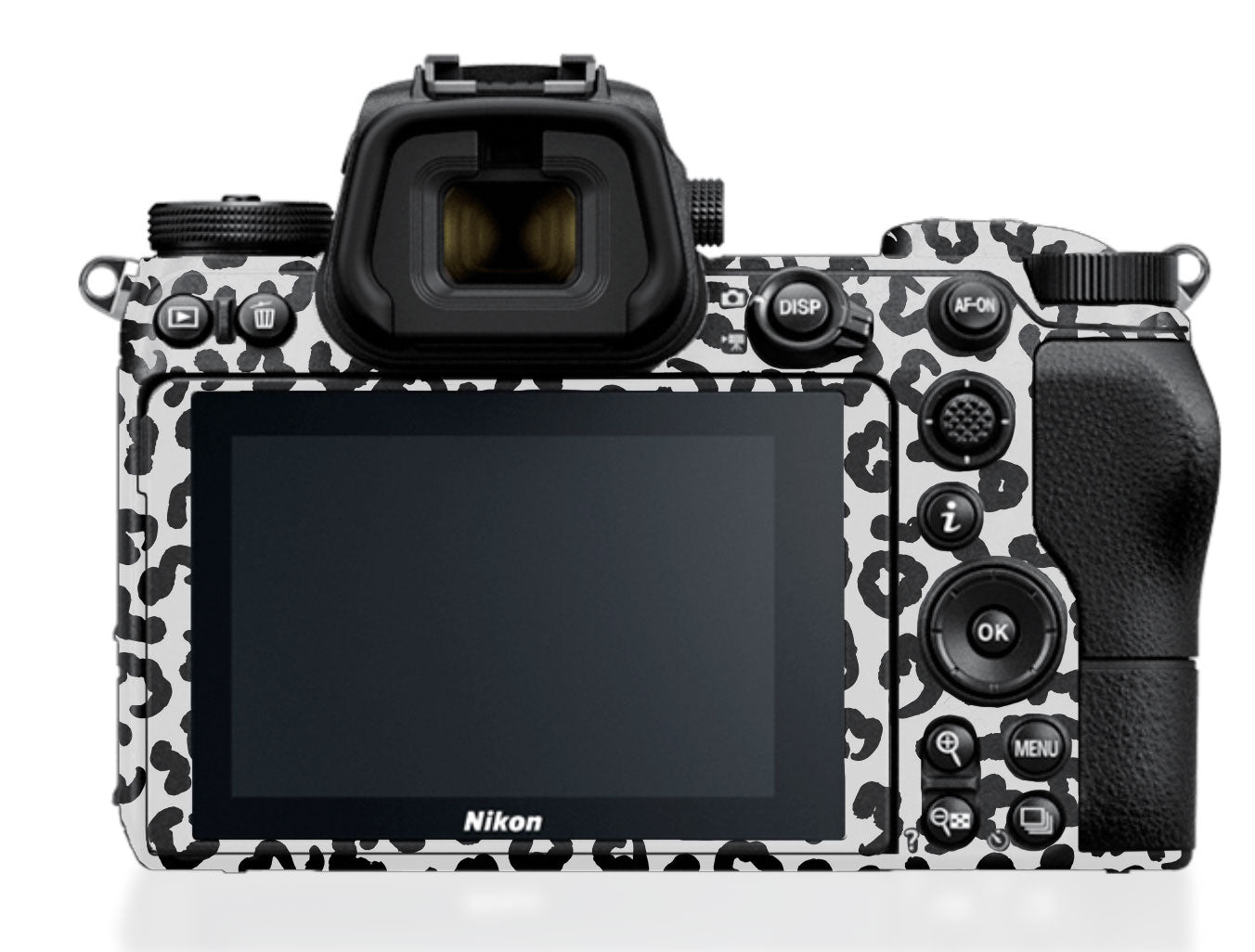 White Leopard Nikon Z6 III Camera Skin