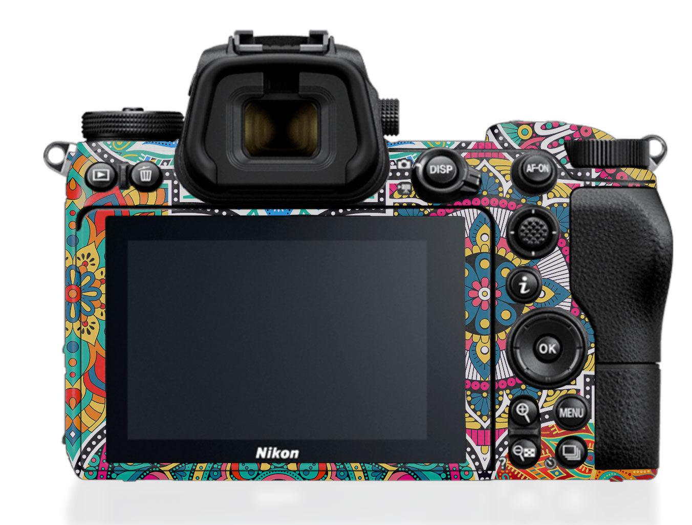 Boho Mandala Tile Pattern Nikon Z6 III Camera Skin