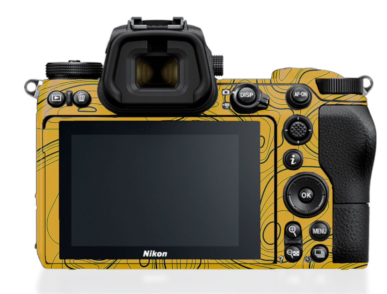 Topographic Map Pattern Nikon Z6 III Camera Skin