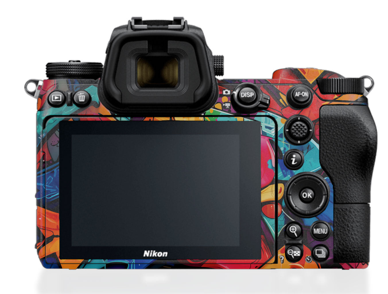 Urban Graffiti Explosion Nikon Z6 III Camera Skin