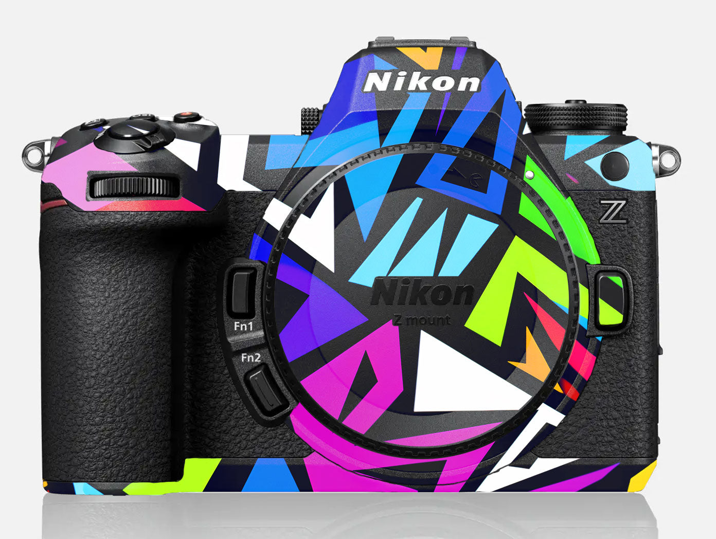 Bold Geometric Pop Nikon Z6 III Camera Skin