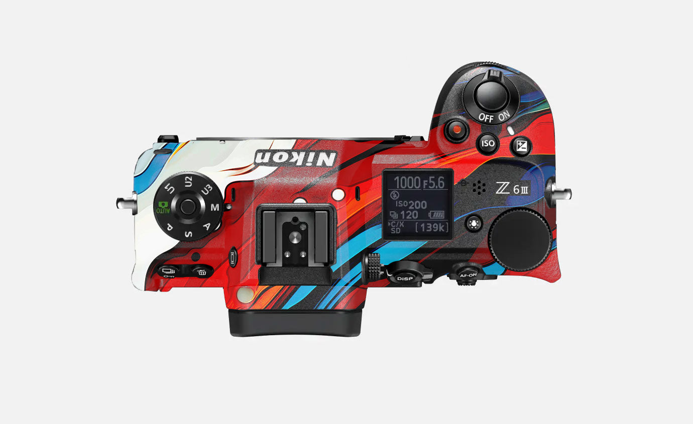Fire & Ice Flow Nikon Z6 III Camera Skin