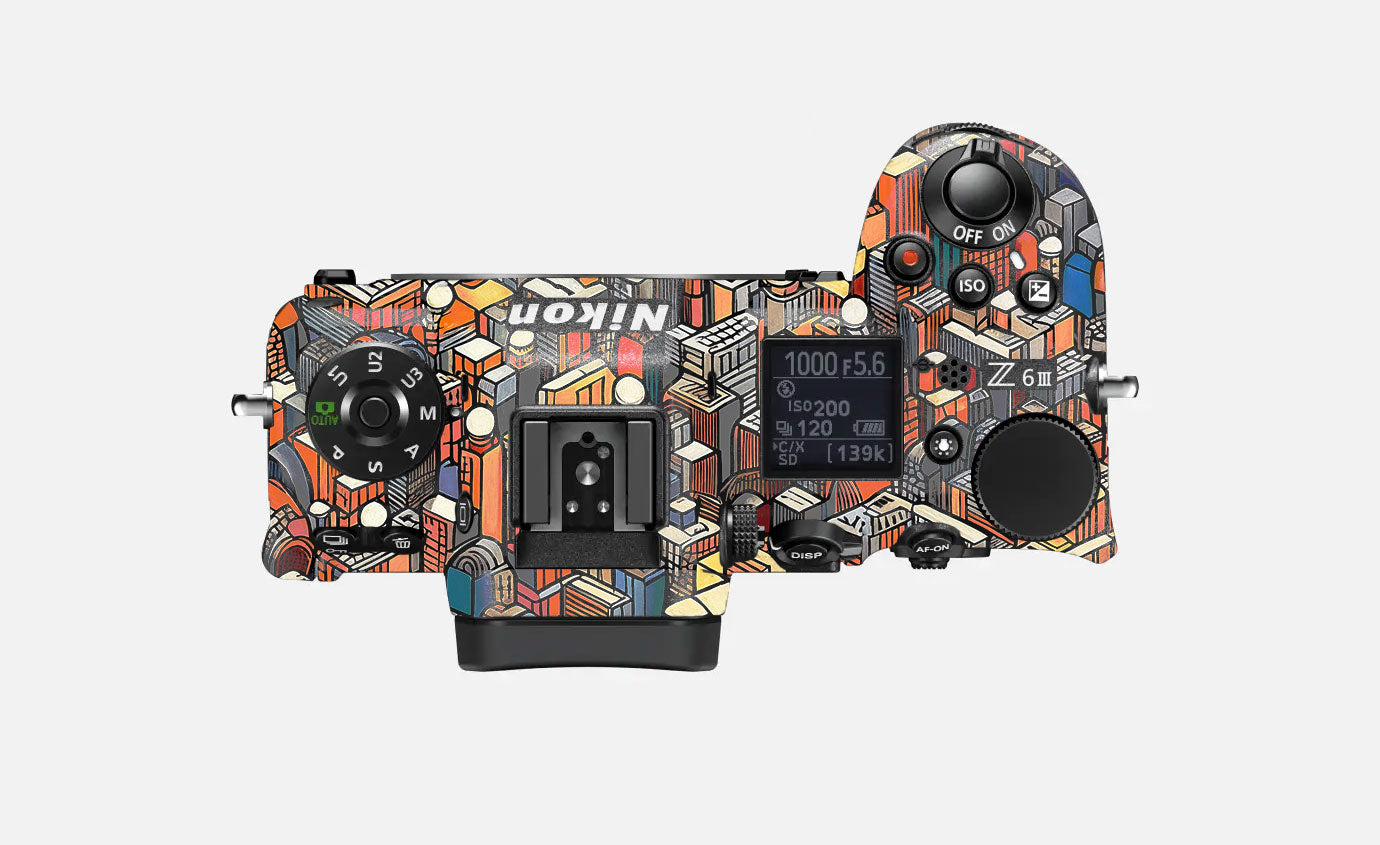 Isometric Cityscape Nikon Z6 III Camera Skin