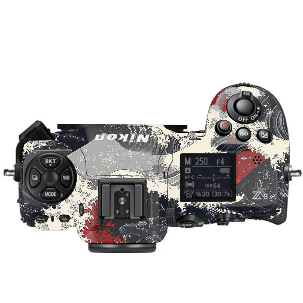 Abstract Waves Nikon Z8 Camera Skin