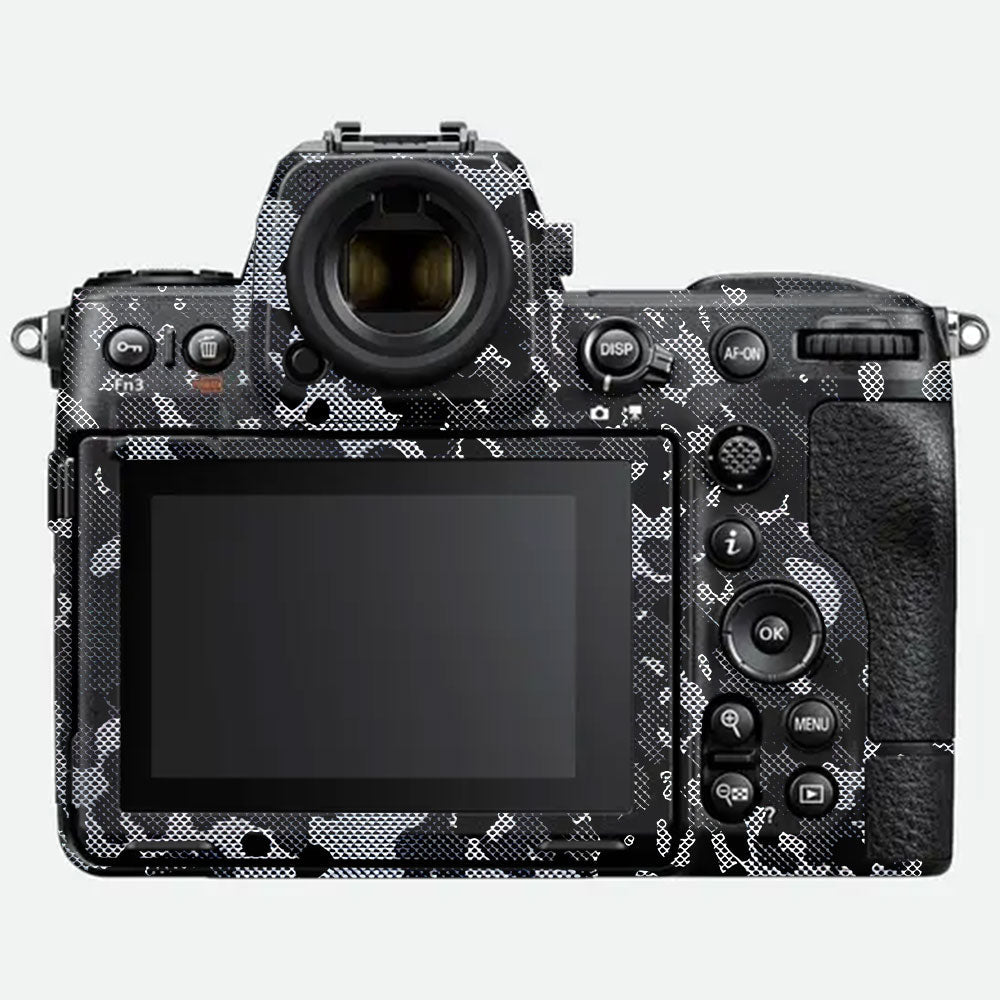 Stealth Grey Camo Nikon Z8 Camera Skin