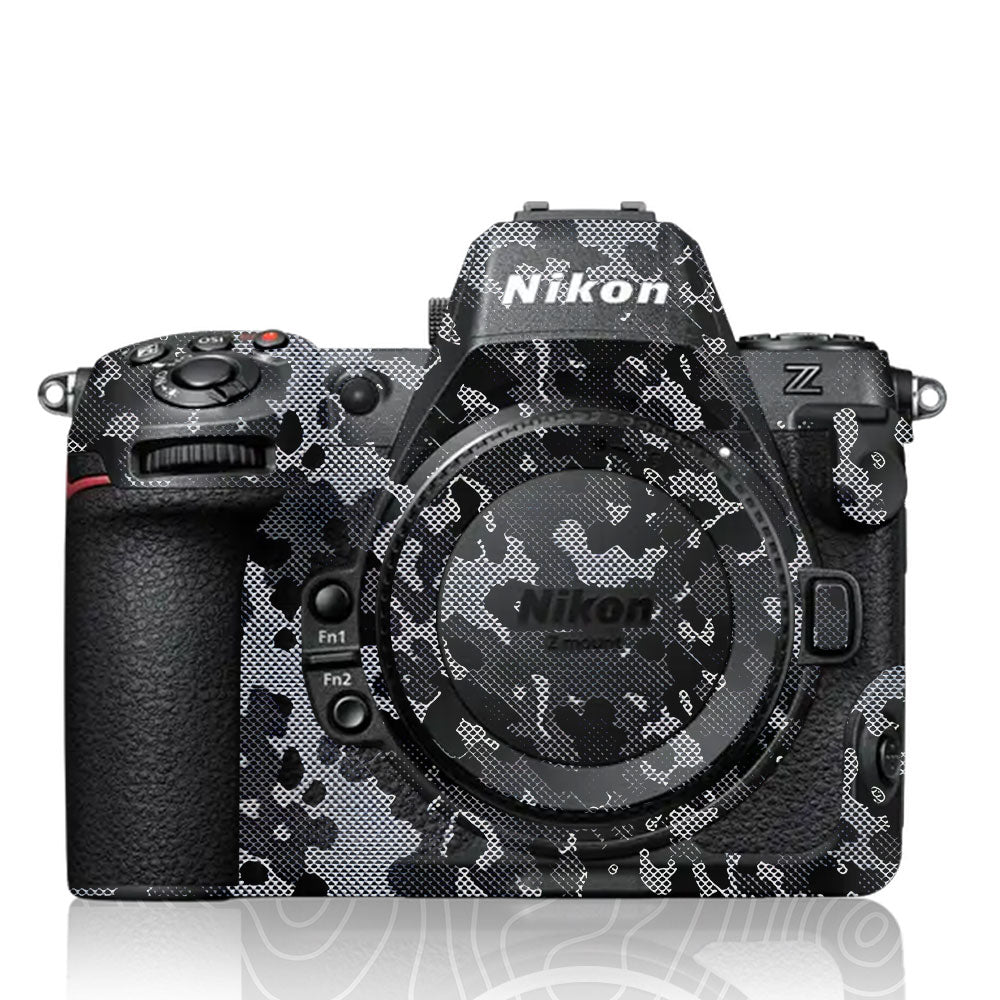 Stealth Grey Camo Nikon Z8 Camera Skin