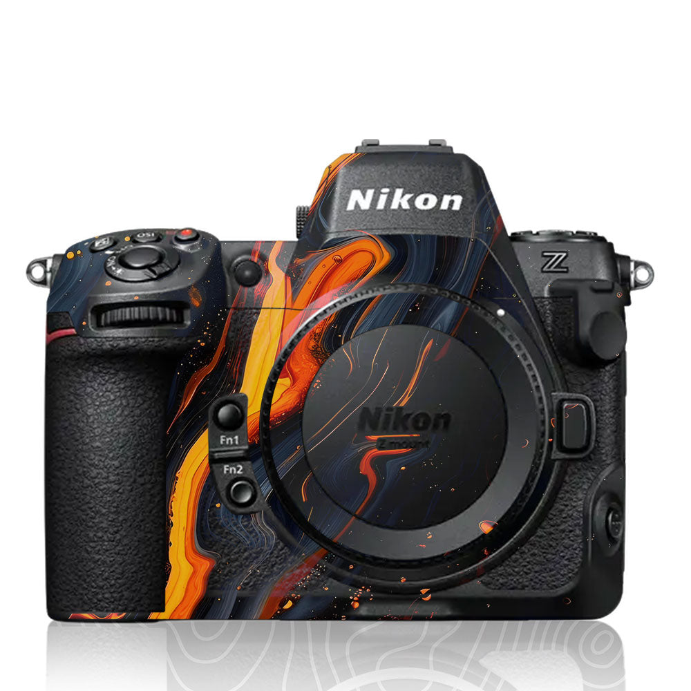 Lava Marble Nikon Z8 Camera Skin