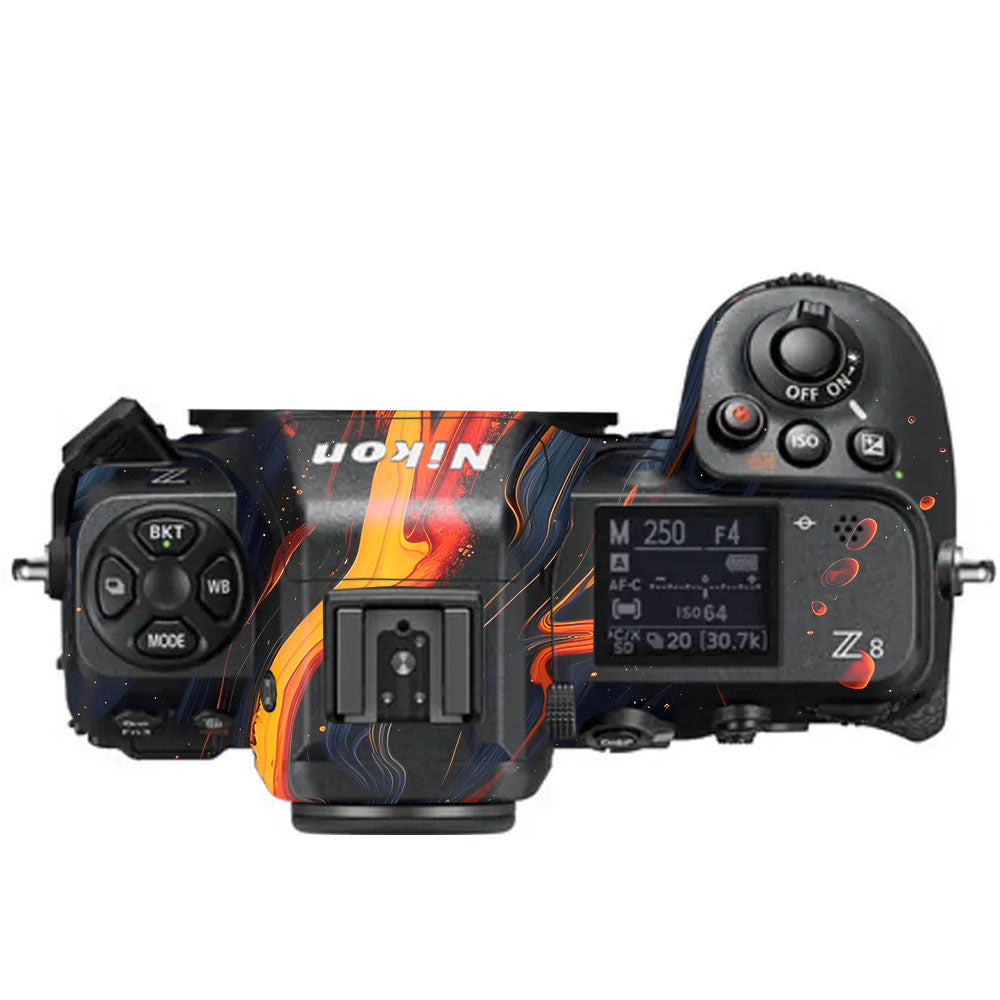 Lava Marble Nikon Z8 Camera Skin