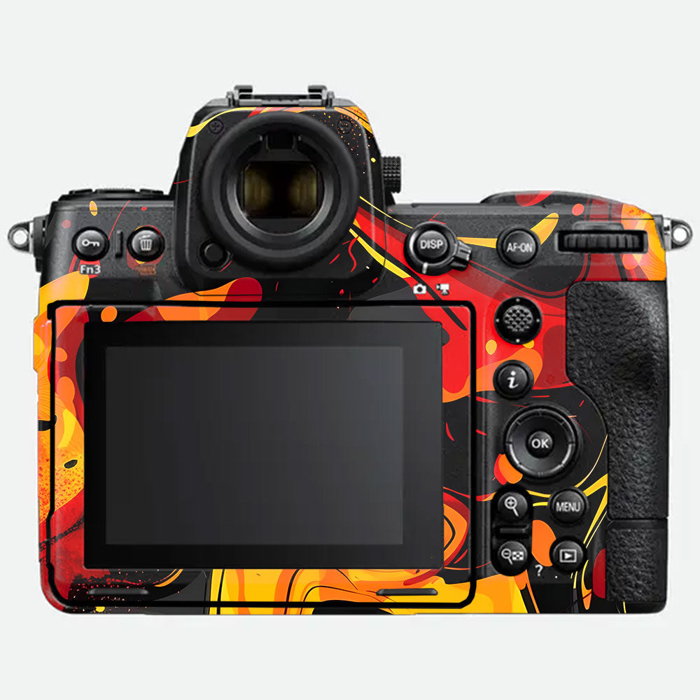 Lava Burst Nikon Z8 Camera Skin