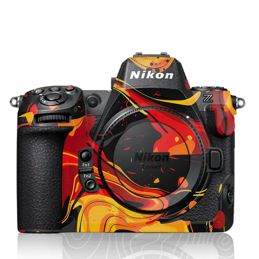 Lava Burst Nikon Z8 Camera Skin