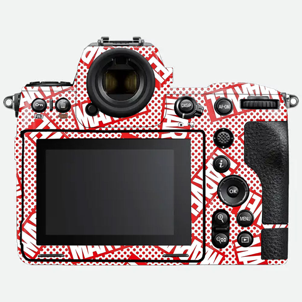 Marvel Comics Nikon Z8 Camera Skin
