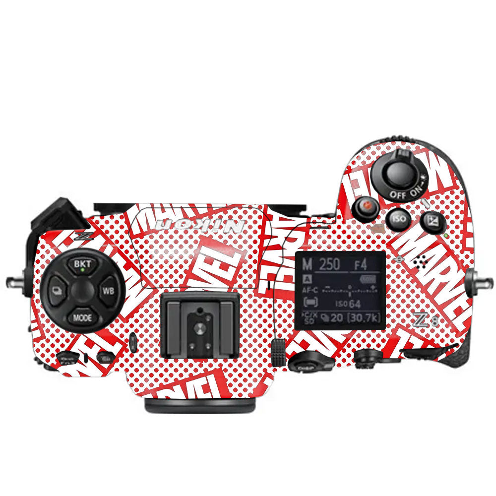 Marvel Comics Nikon Z8 Camera Skin