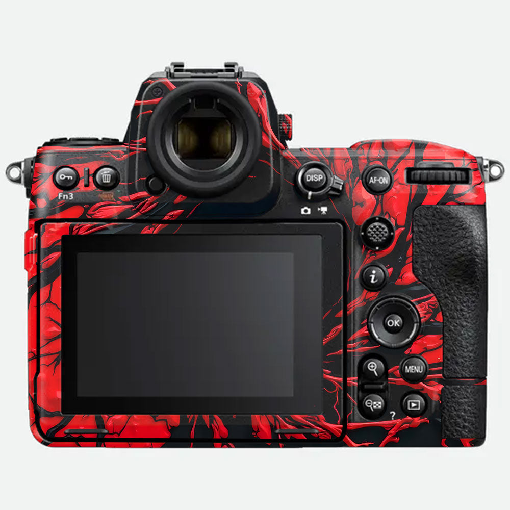 Venom Red Nikon Z8 Camera Skin