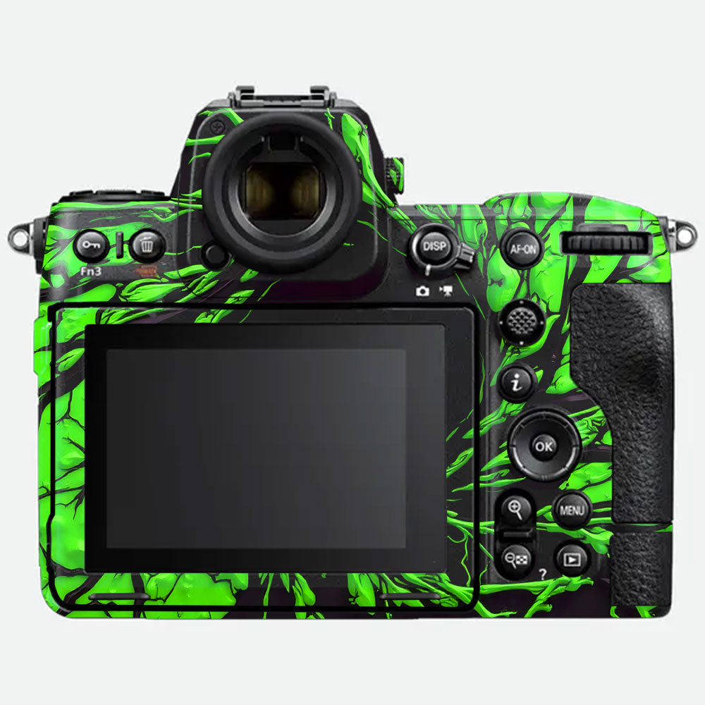 Venom Green Nikon Z8 Camera Skin