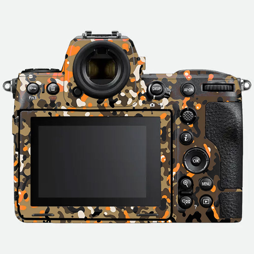 Orange Brown Spot  Nikon Z8 Camera Skin