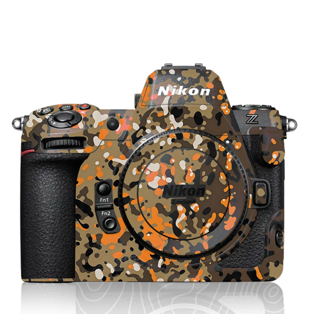Orange Brown Spot  Nikon Z8 Camera Skin