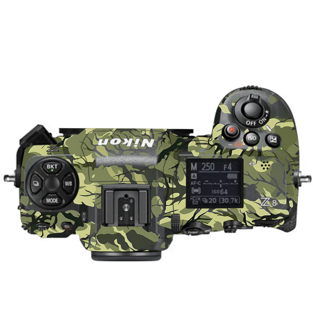 Green Tangled Vines Nikon Z8 Camera Skin