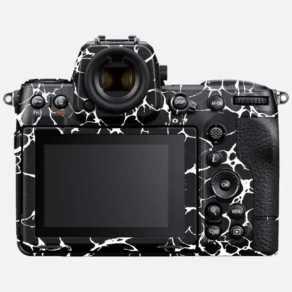 White Web Nikon Z8 Camera Skin