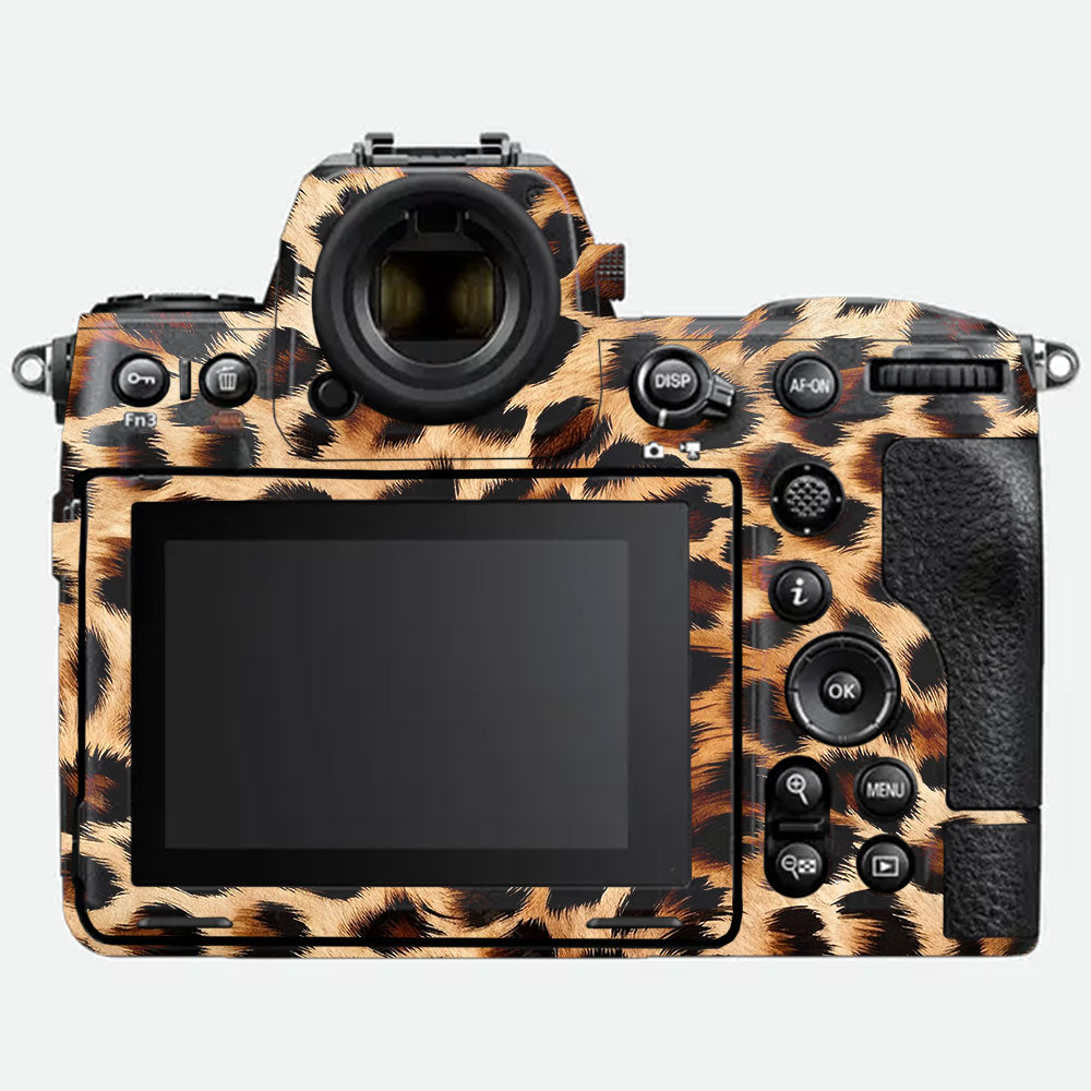 Classic Leopard Spots Nikon Z8 Camera Skin