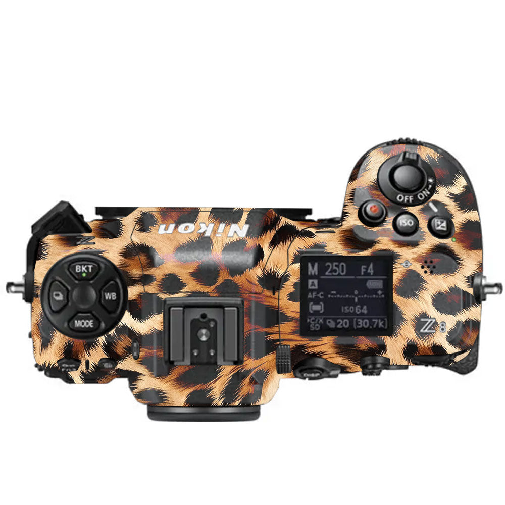 Classic Leopard Spots Nikon Z8 Camera Skin