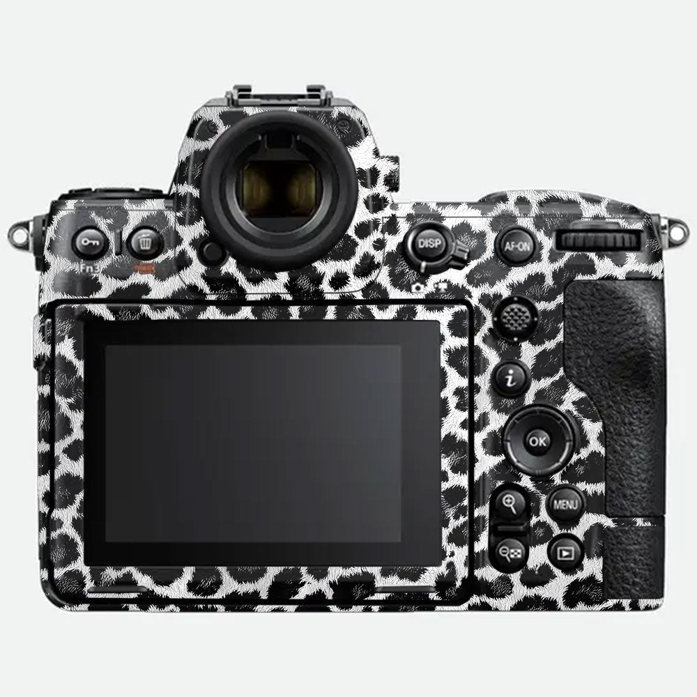 Snow Leopard Spots Nikon Z8 Camera Skin