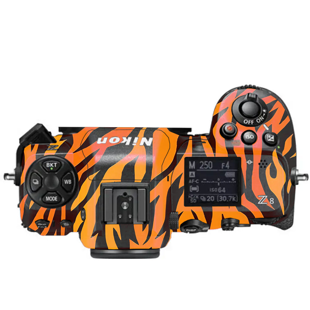 Wild Tiger Stripes Nikon Z8 Camera Skin