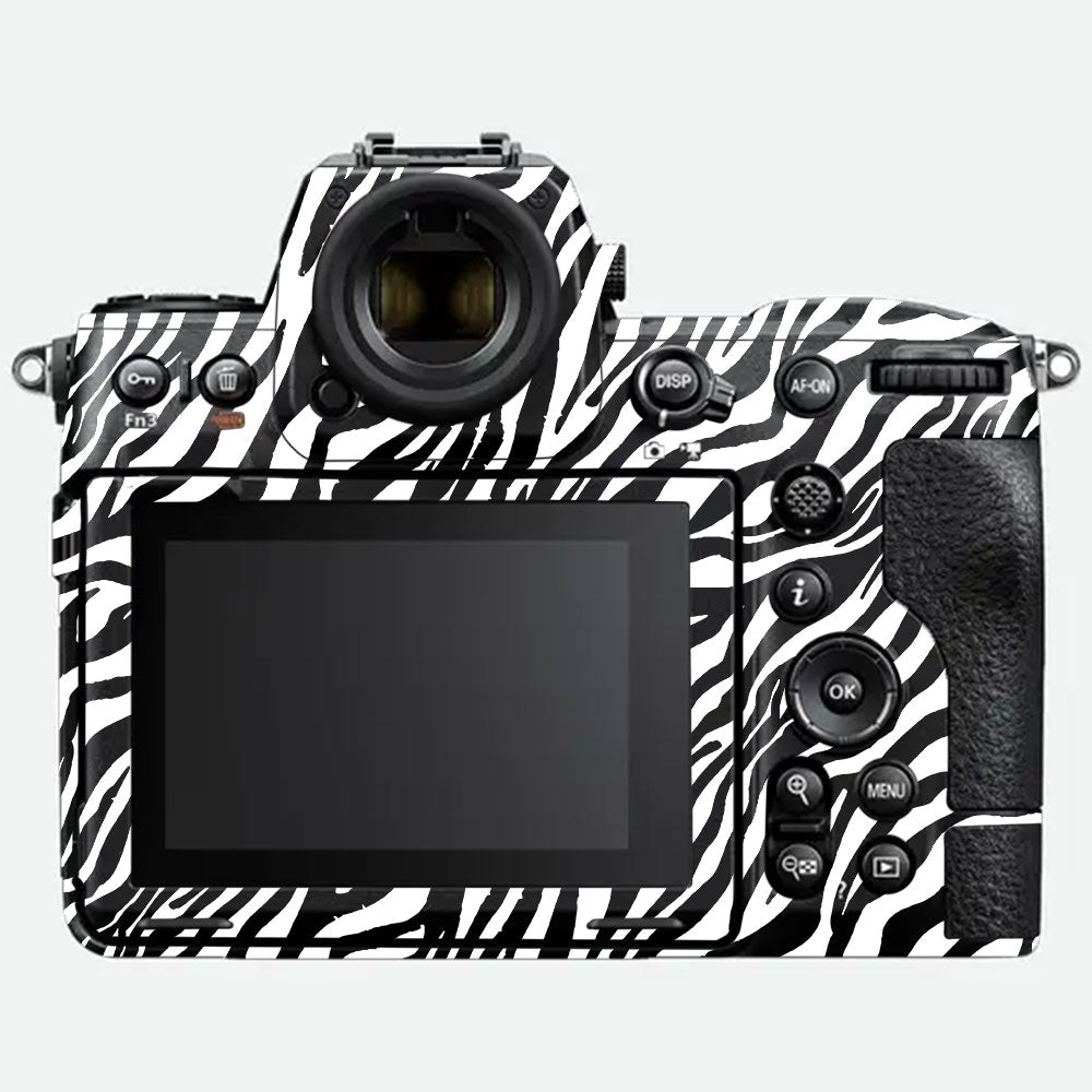 Classic Zebra Stripes Nikon Z8 Camera Skin
