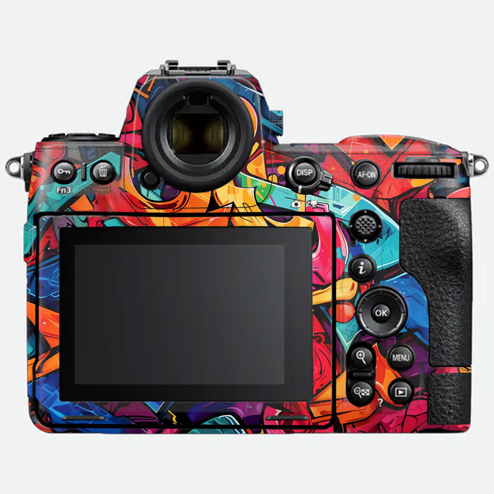 Urban Graffiti Explosion Nikon Z8 Camera Skin