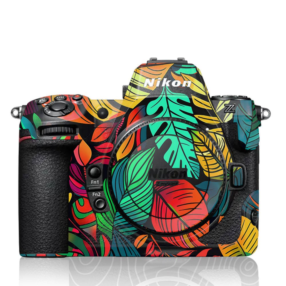 Tropical Jungle Leaves Nikon Z8 Camera Skin