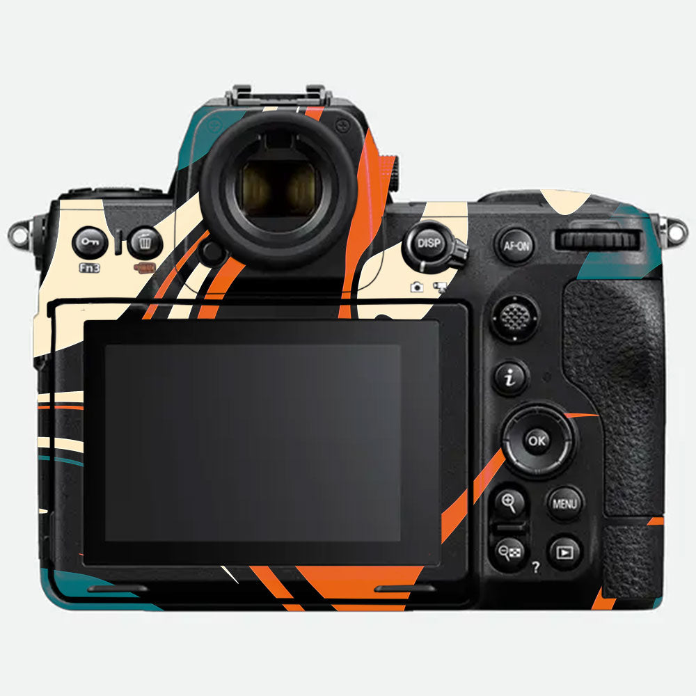Mid-Century Abstract Swirl Nikon Z8 Camera Skin