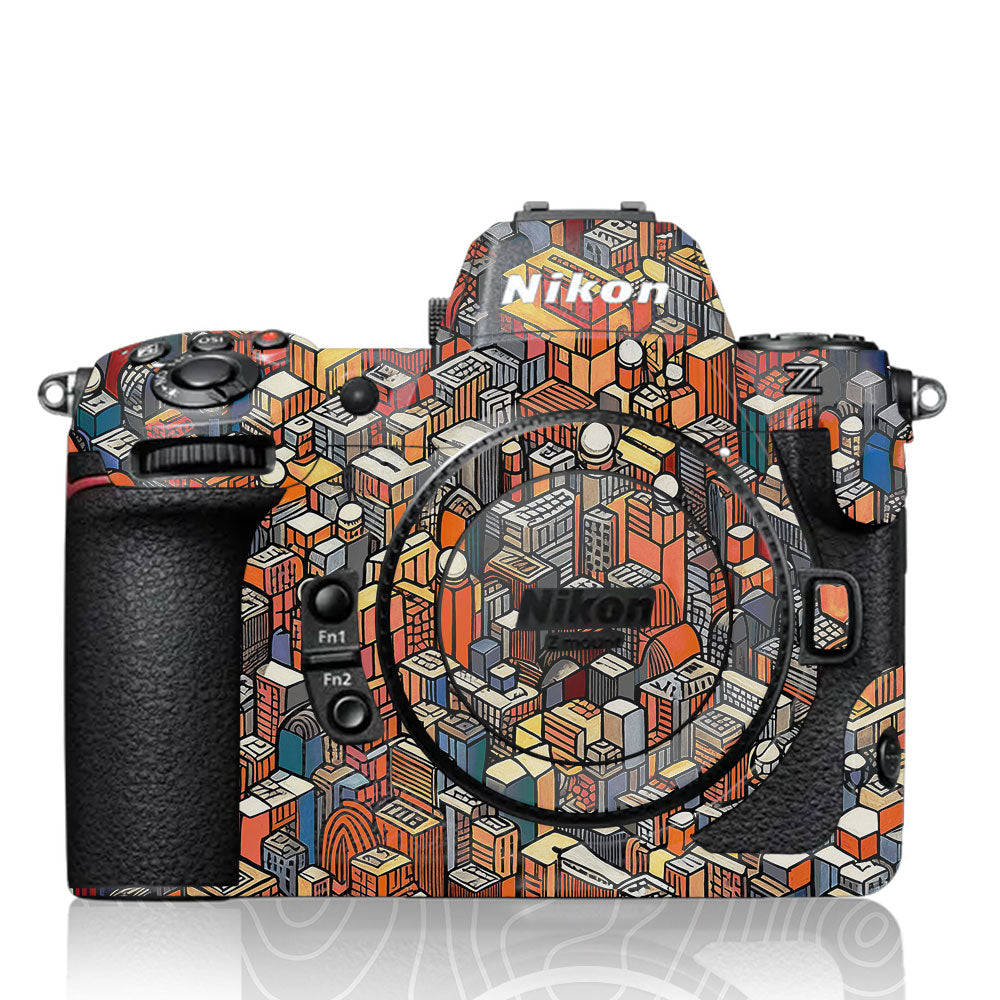 Isometric Cityscape Nikon Z8 Camera Skin