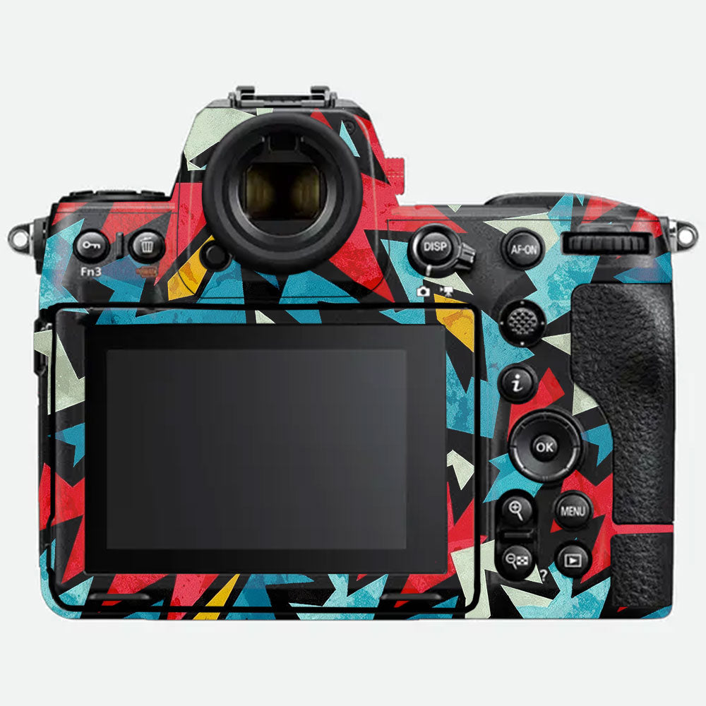 Pop Art Lightning Nikon Z8 Camera Skin
