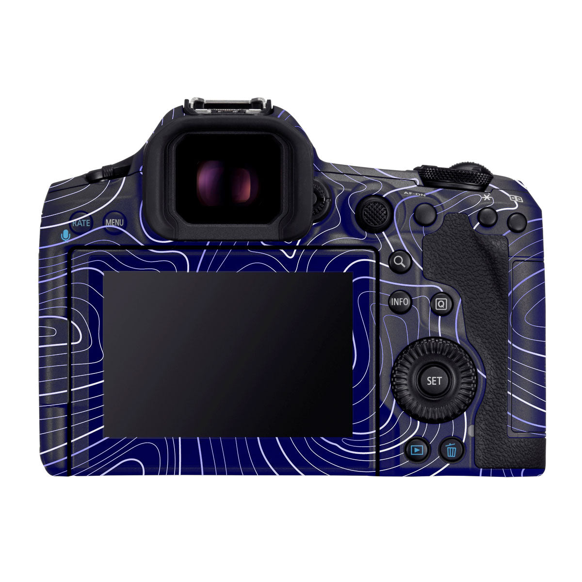 Deep Blue Contour Canon EOS R5 Mark II Camera Skins