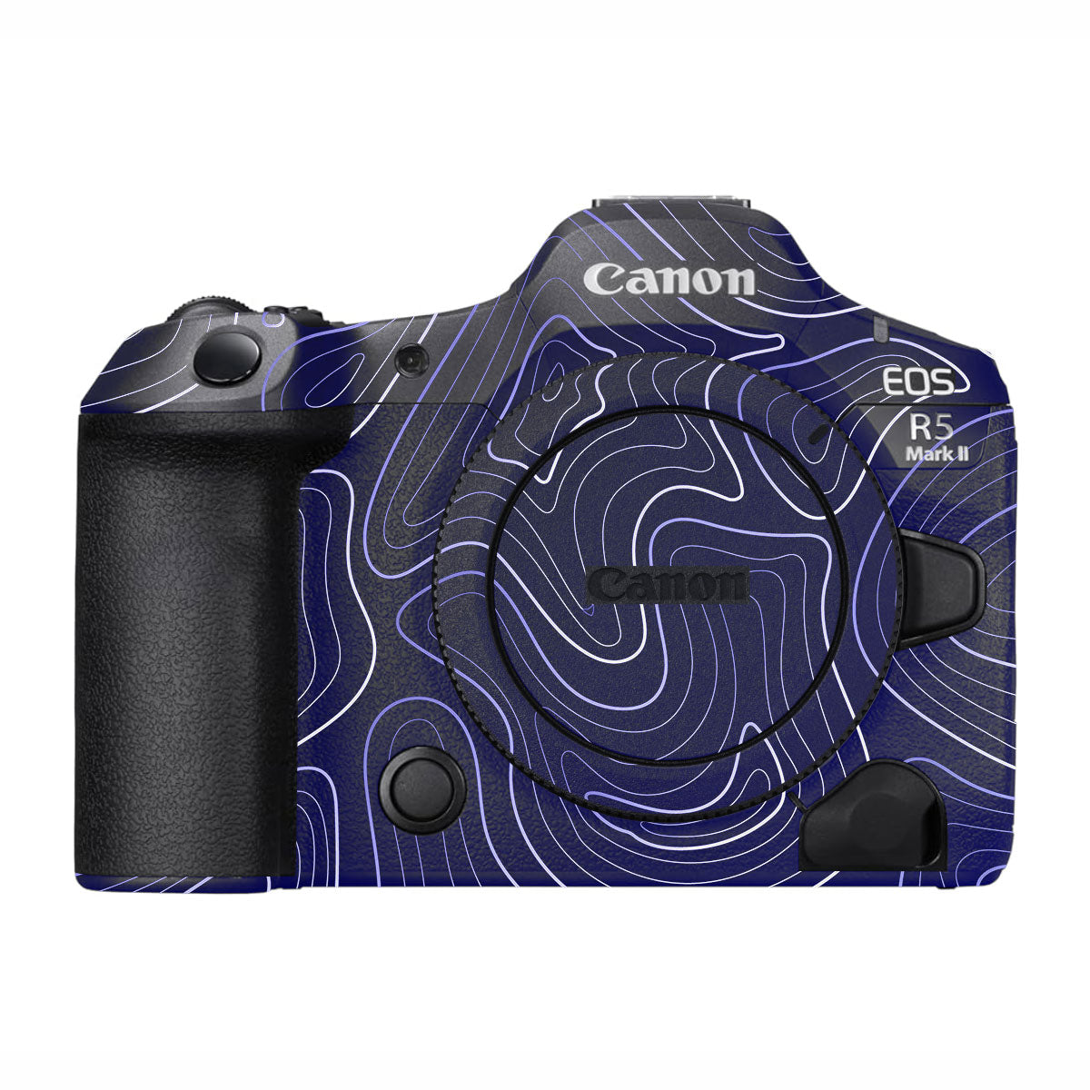 Deep Blue Contour Canon EOS R5 Mark II Camera Skins