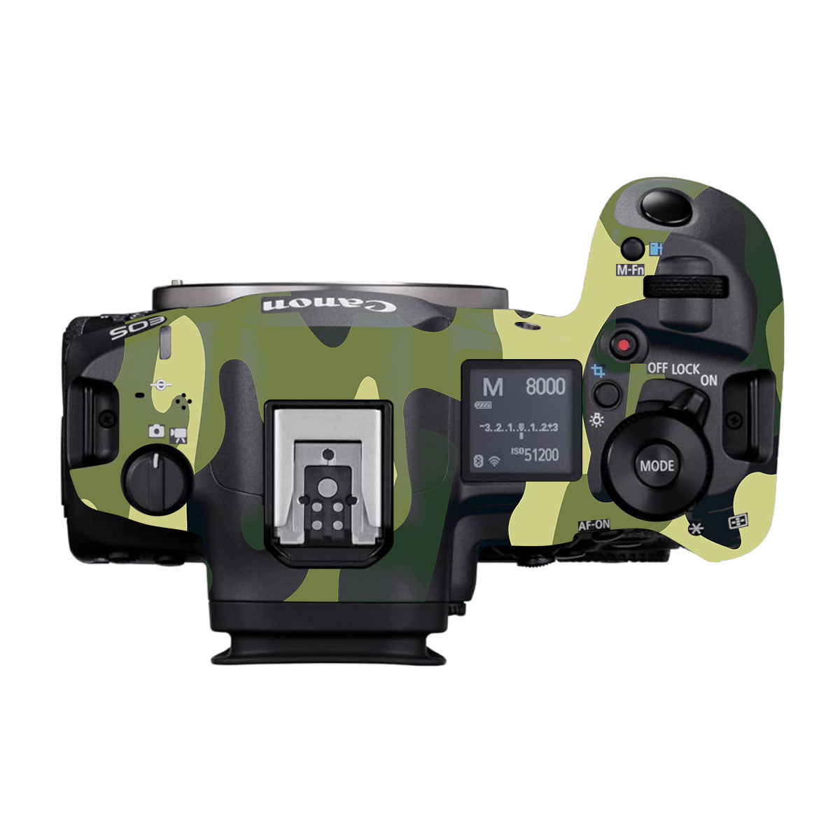 Forest Green Camo Canon EOS R5 Mark II Camera Skins