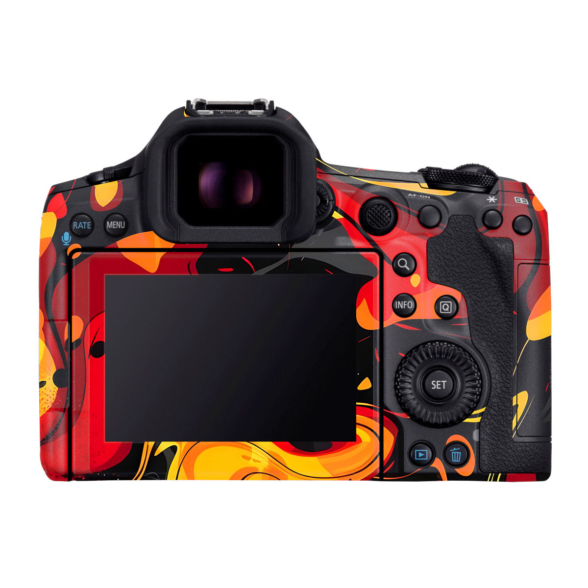 Lava Burst Canon EOS R5 Mark II Camera Skins