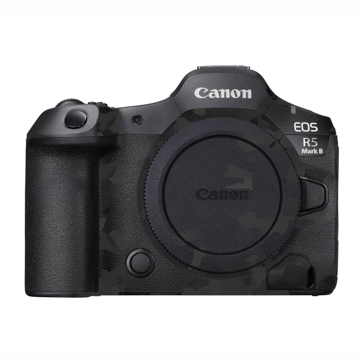 Black Camouflage Canon EOS R5 Mark II Camera Skins