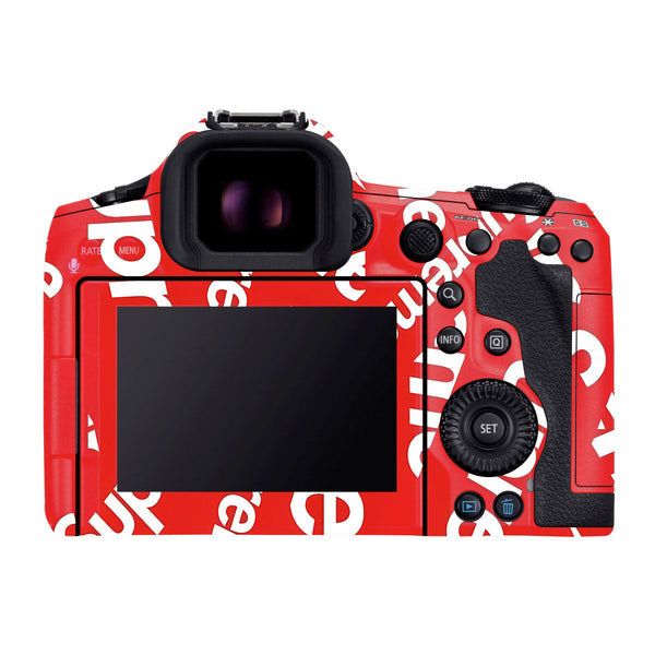 Supreme Red Canon EOS R5 Mark II Camera Skins