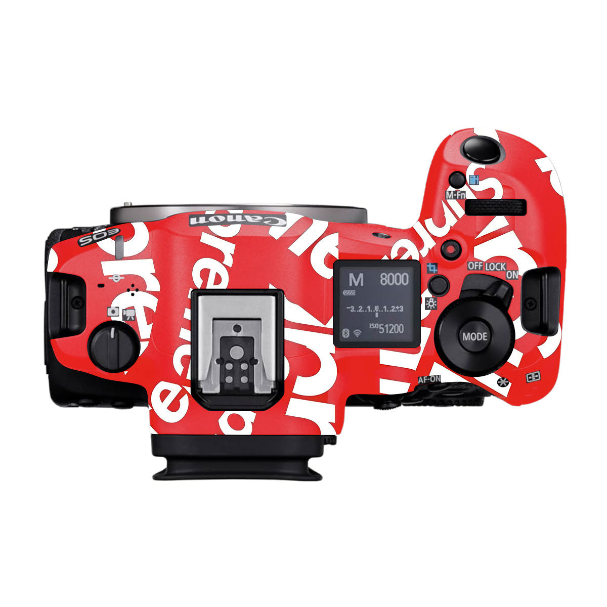 Supreme Red Canon EOS R5 Mark II Camera Skins