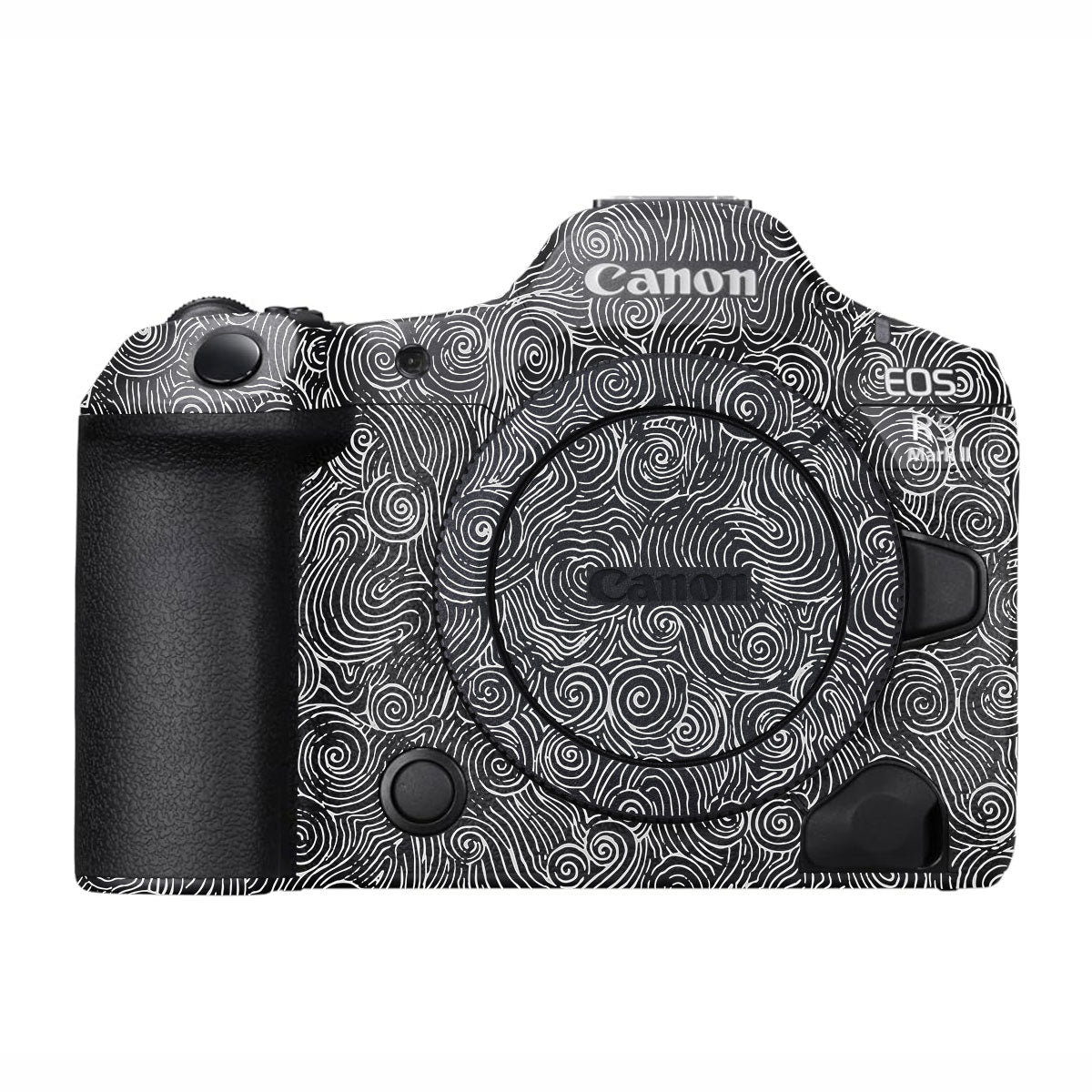 White Spirals Canon EOS R5 Mark II Camera Skins