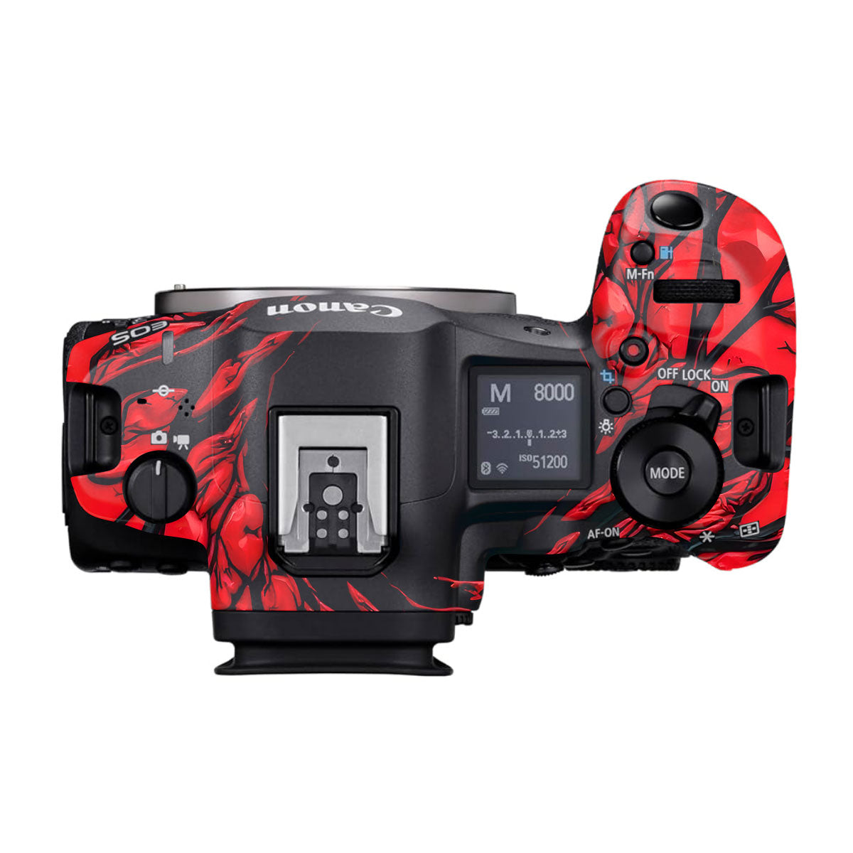 Venom Red Canon EOS R5 Mark II Camera Skins