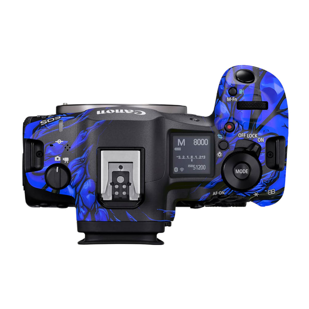 Venom Blue Canon EOS R5 Mark II Camera Skins