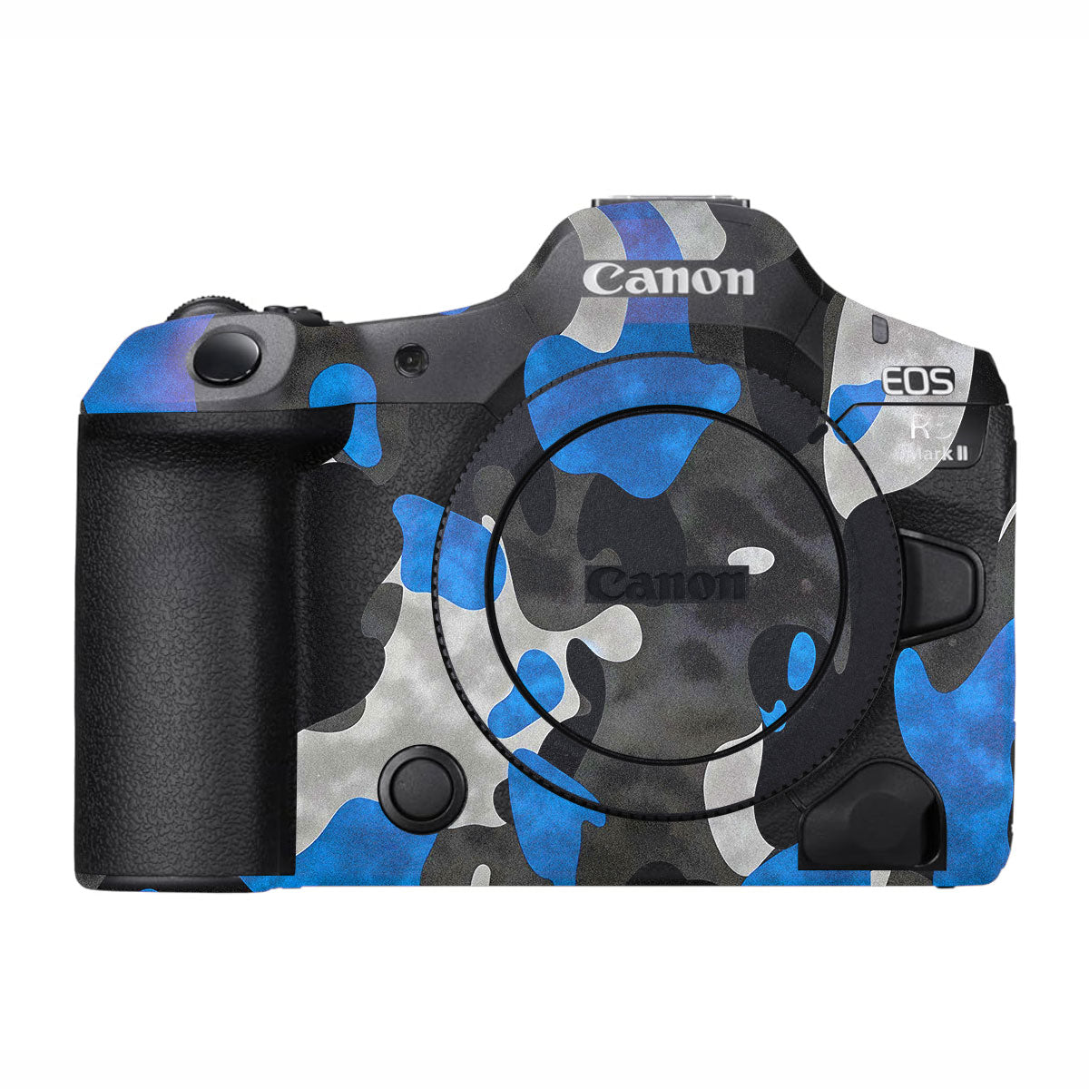 Blue Grey Camo Canon EOS R5 Mark II Camera Skins
