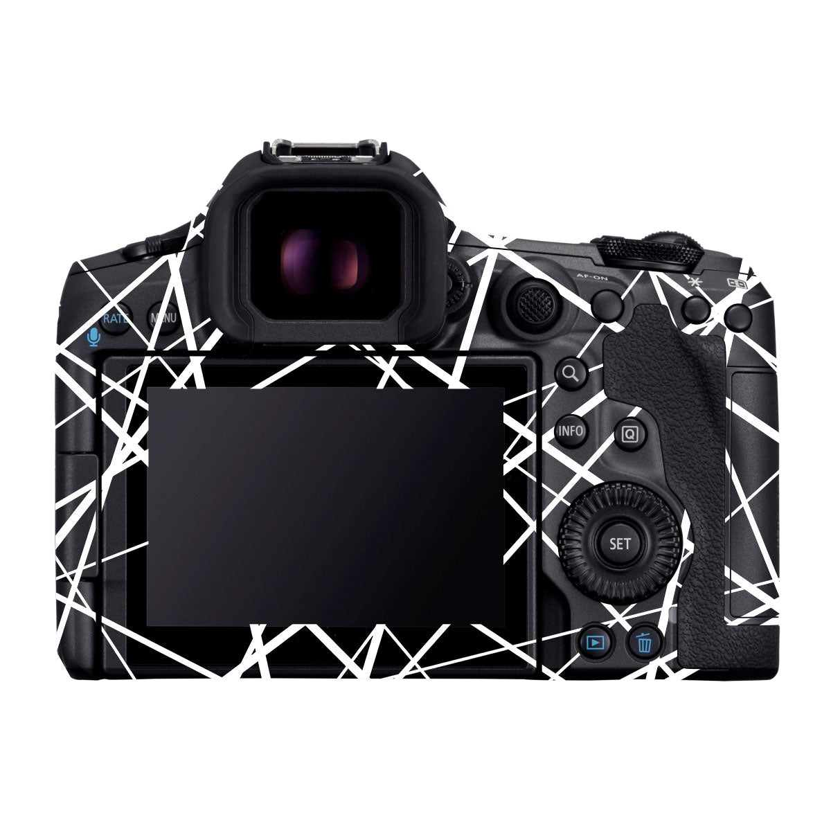 Mono Grid Canon EOS R5 Mark II Camera Skins