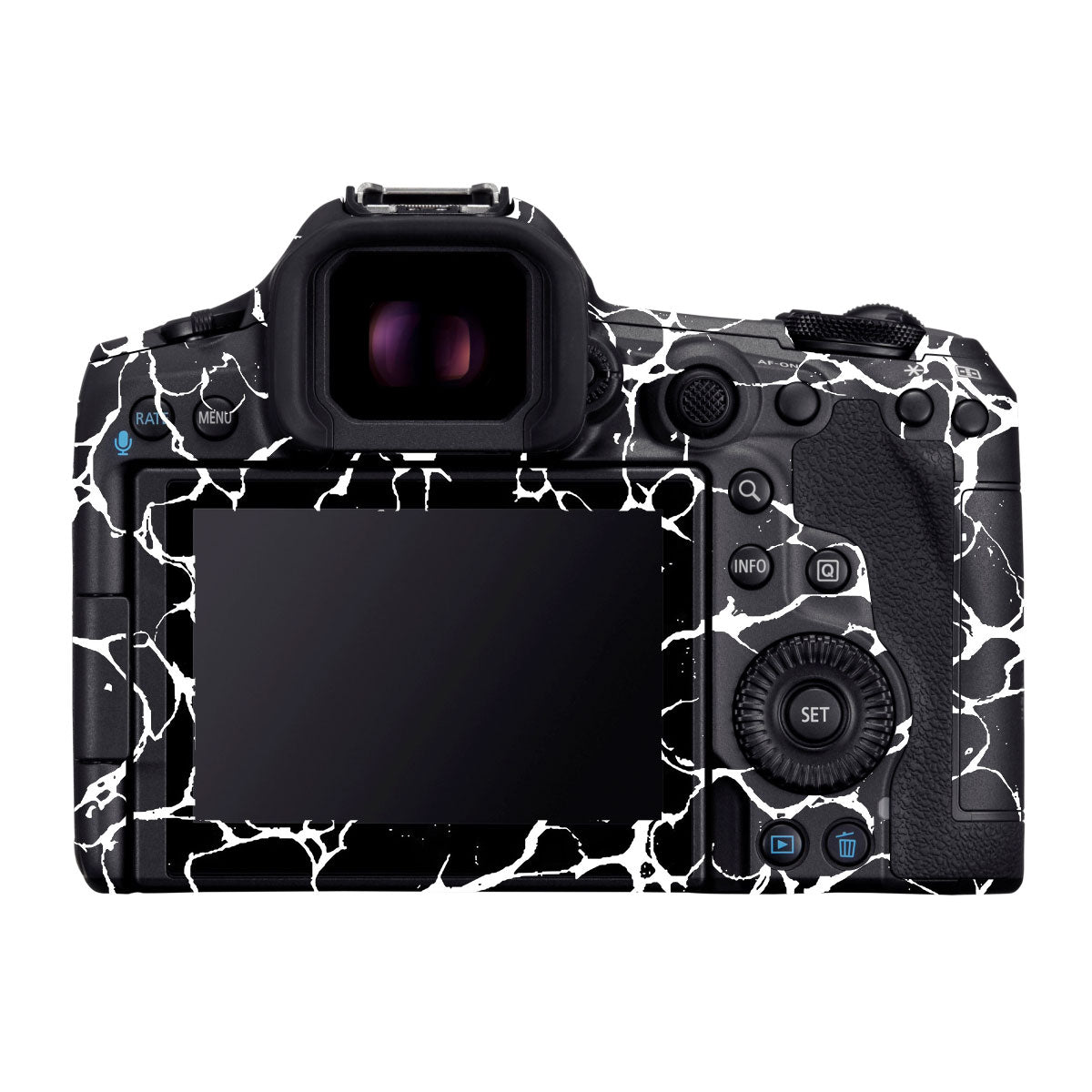 White Web Canon EOS R5 Mark II Camera Skins
