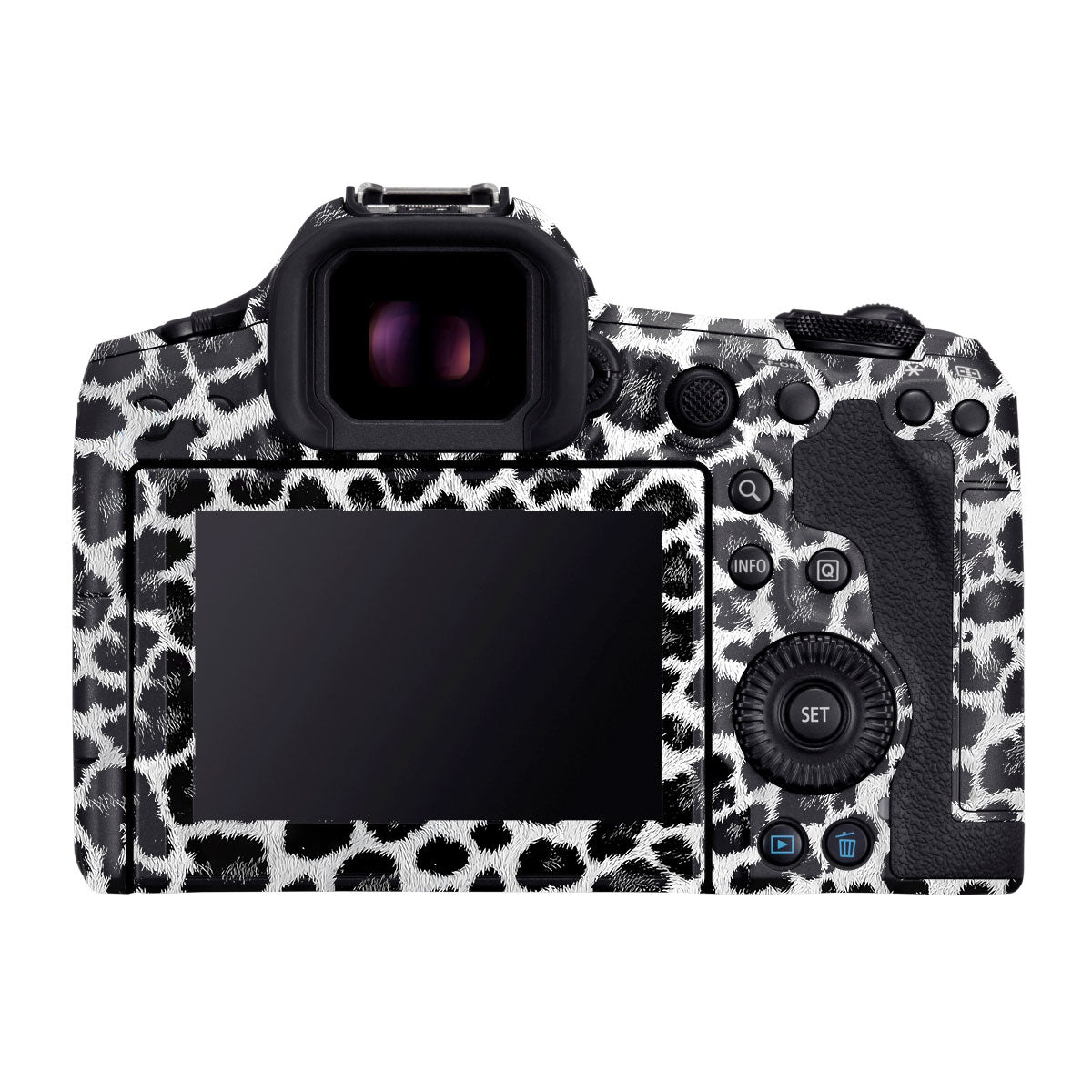 Snow Leopard Spots Canon EOS R5 Mark II Camera Skins