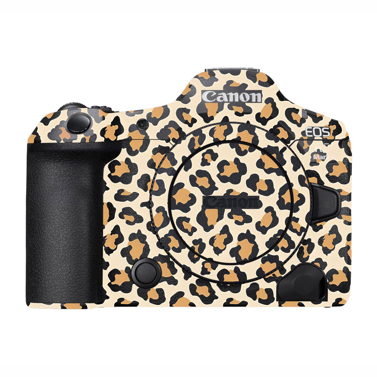 Sandy Leopard Spots Canon EOS R5 Mark II Camera Skins