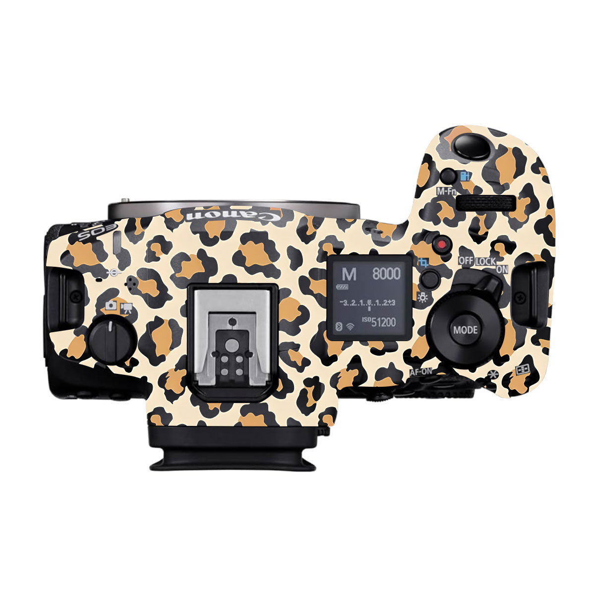 Sandy Leopard Spots Canon EOS R5 Mark II Camera Skins